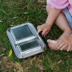 Grown Ups|Lunchboxes, Snackboxes & Snack Bags*Nestling Stainless Steel Duo Bento Box