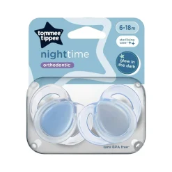 Dummies & Accessories*Tommee Tippee Night Time Soothers - 2 pack