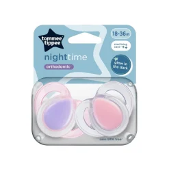 Dummies & Accessories*Tommee Tippee Night Time Soothers - 2 pack