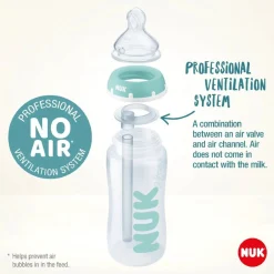 Cleaning & Sterilising*Nuk Anti-Colic Tube Adapter Cleaning Brush