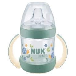 Sippy & Starter Cups|Bottles & Teats*Nuk for Nature 6MTH + Learner Bottle 150ml