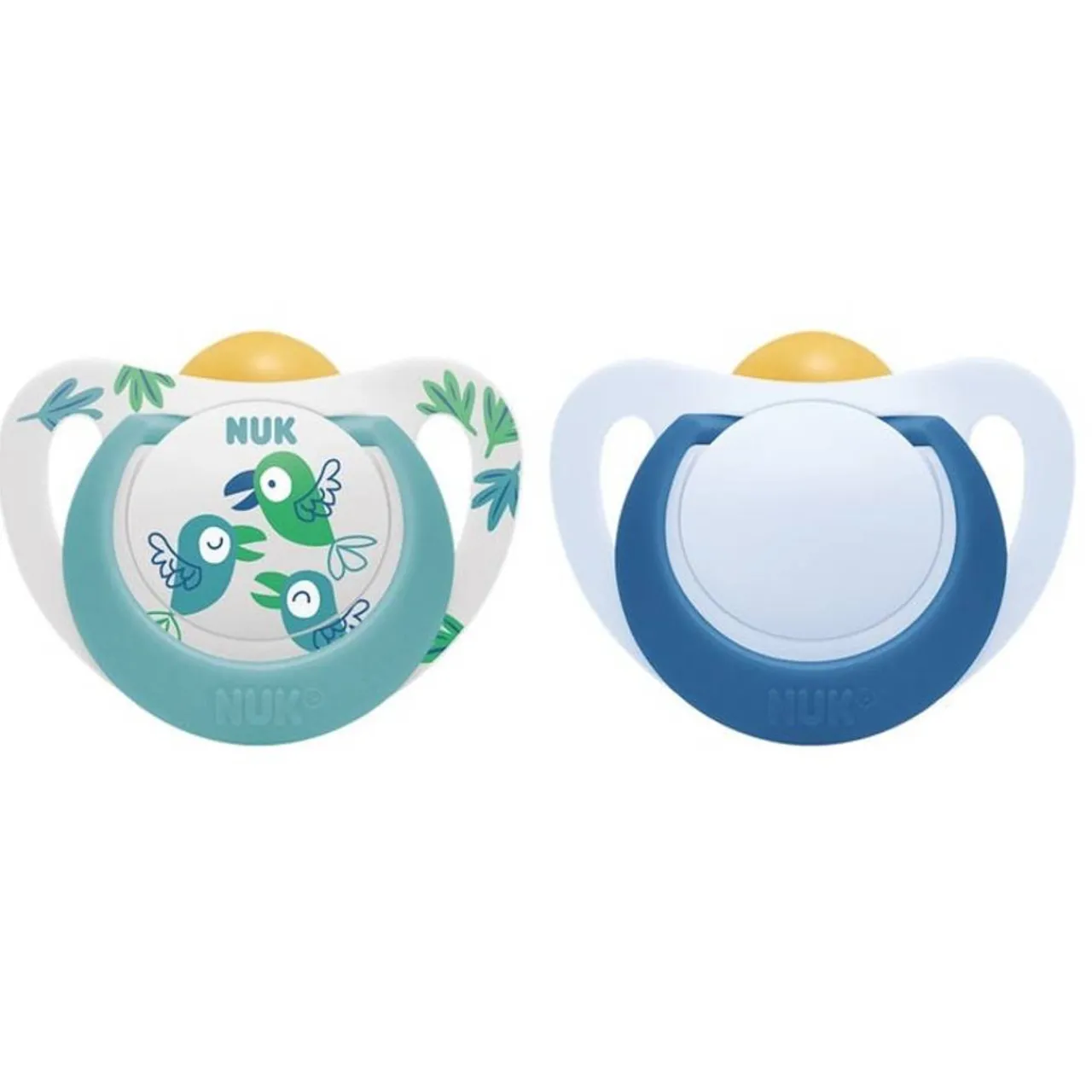 Dummies & Accessories*Nuk Star Latex Dummies - 2pk