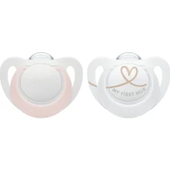 Dummies & Accessories*Nuk Star Silicone Dummies - 2pk