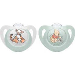 Dummies & Accessories*Nuk Star Silicone Soother - Winnie the Pooh