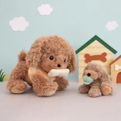 Comforters & Soft Toys*Olli Ella Binky Puppy Benny (Gold)