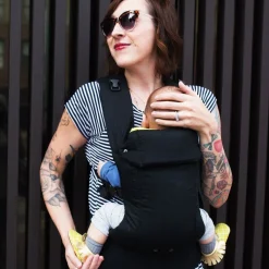 Buckle Carriers*Beco Organic Gemini Baby Carrier Black