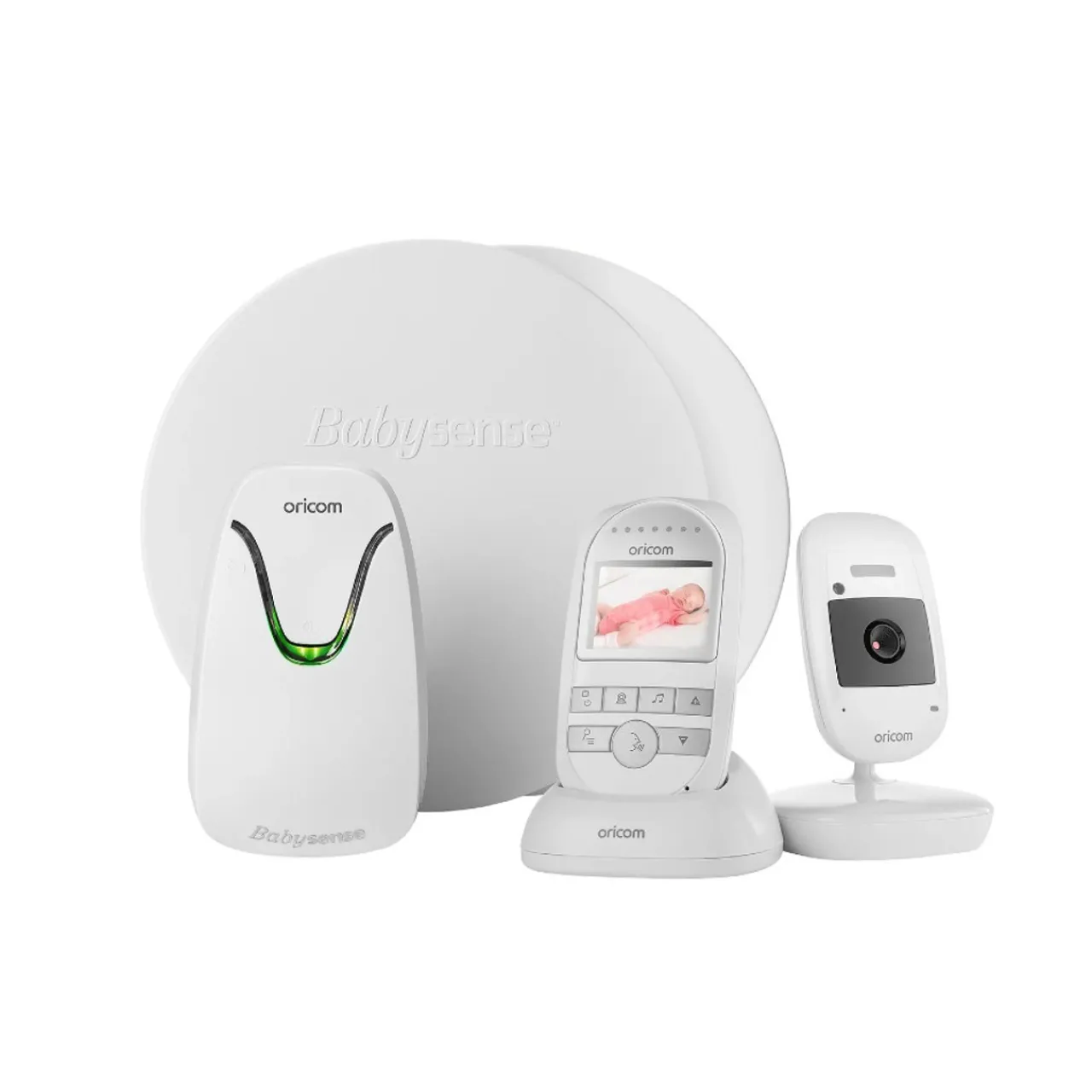 Safe Sleep*Oricom - BabySense 7 + Secure720 Premium Bundle