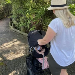 Shade & Blackout Blinds|Blackout & Travel Shade*SnoozeShade Original Buggy Blackout Shade Cover - Steel Trim