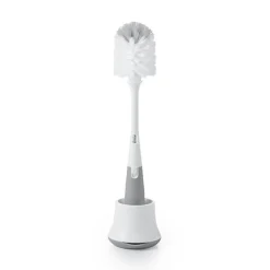 Cleaning & Sterilising*OXO Tot Bottle Brush with Detail Cleaner & Stand Grey