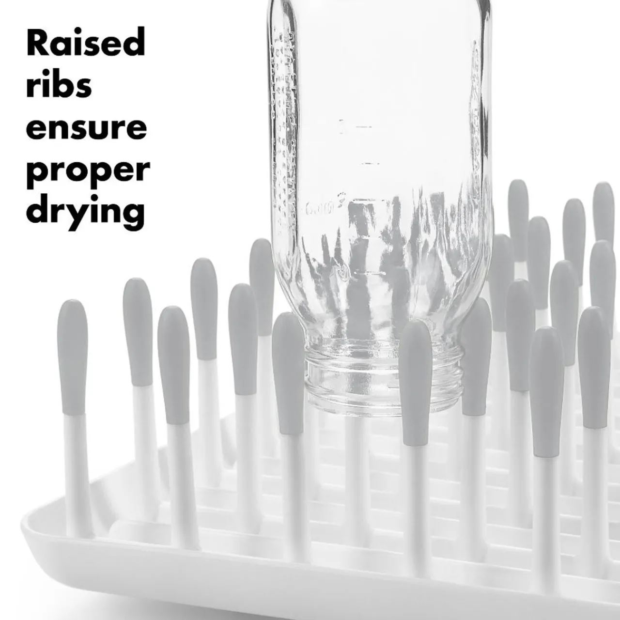 Cleaning & Sterilising*OXO Tot Bottle Drying Rack Grey