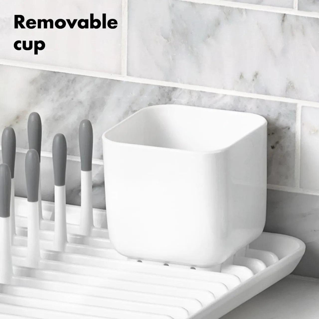 Cleaning & Sterilising*OXO Tot Bottle Drying Rack Grey