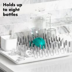 Cleaning & Sterilising*OXO Tot Bottle Drying Rack Grey