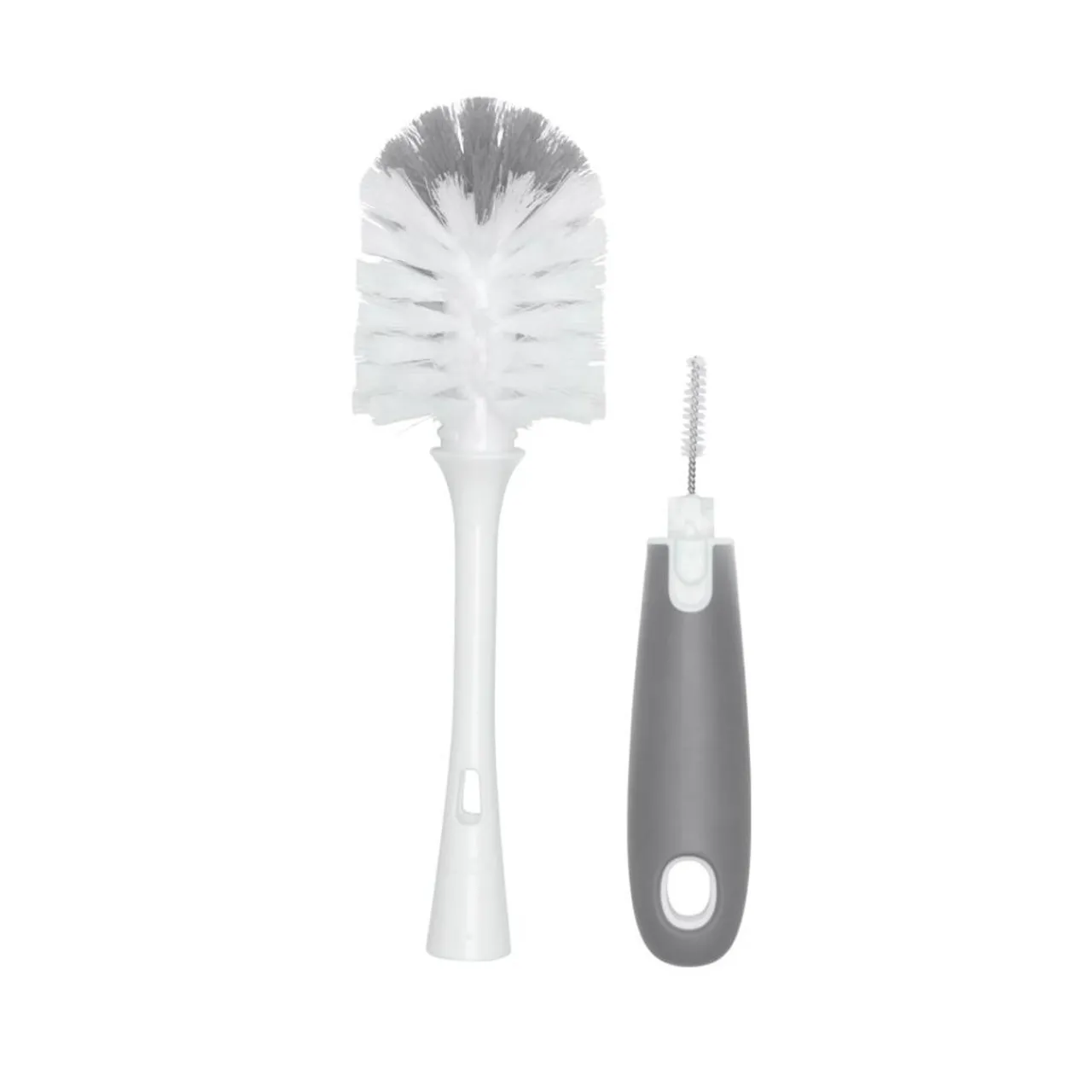 Cleaning & Sterilising*OXO Tot On the Go Drying Rack & Bottle Brush Grey