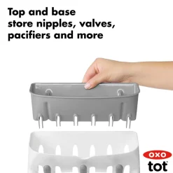 Cleaning & Sterilising*OXO Tot Space Saving Drying Rack Grey
