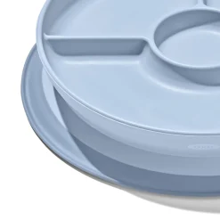 Bowls, Plates & Cutlery*OXO Tot Stick & Stay Suction Divided Plate