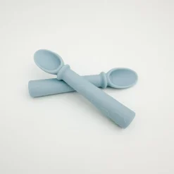 Bowls, Plates & Cutlery|Starting Solids*Petite Eats Silicone Baby Spoons 2pk