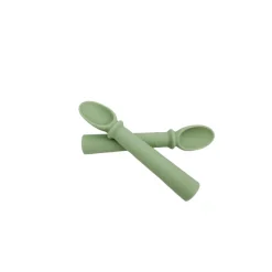 Bowls, Plates & Cutlery|Starting Solids*Petite Eats Silicone Baby Spoons 2pk
