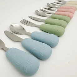 Bowls, Plates & Cutlery|Starting Solids*Petite Eats Toddler Cutlery
