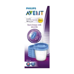 Storage & Dispensers*Phillips Avent Milk Storage Cups 5 pack