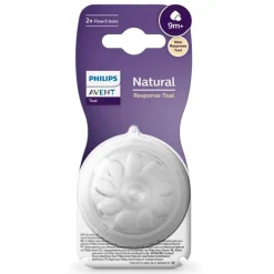 Bottles & Teats*Phillips Avent Natural Response Teats 2 Pack