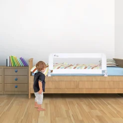 Safe Sleep*Dream Baby Phoenix Bed Rail - White