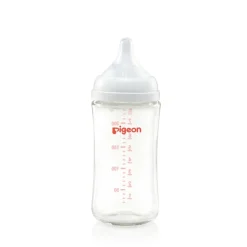 Bottles & Teats*Pigeon Baby Pigeon SoftTouch Wide Neck Bottle Glass