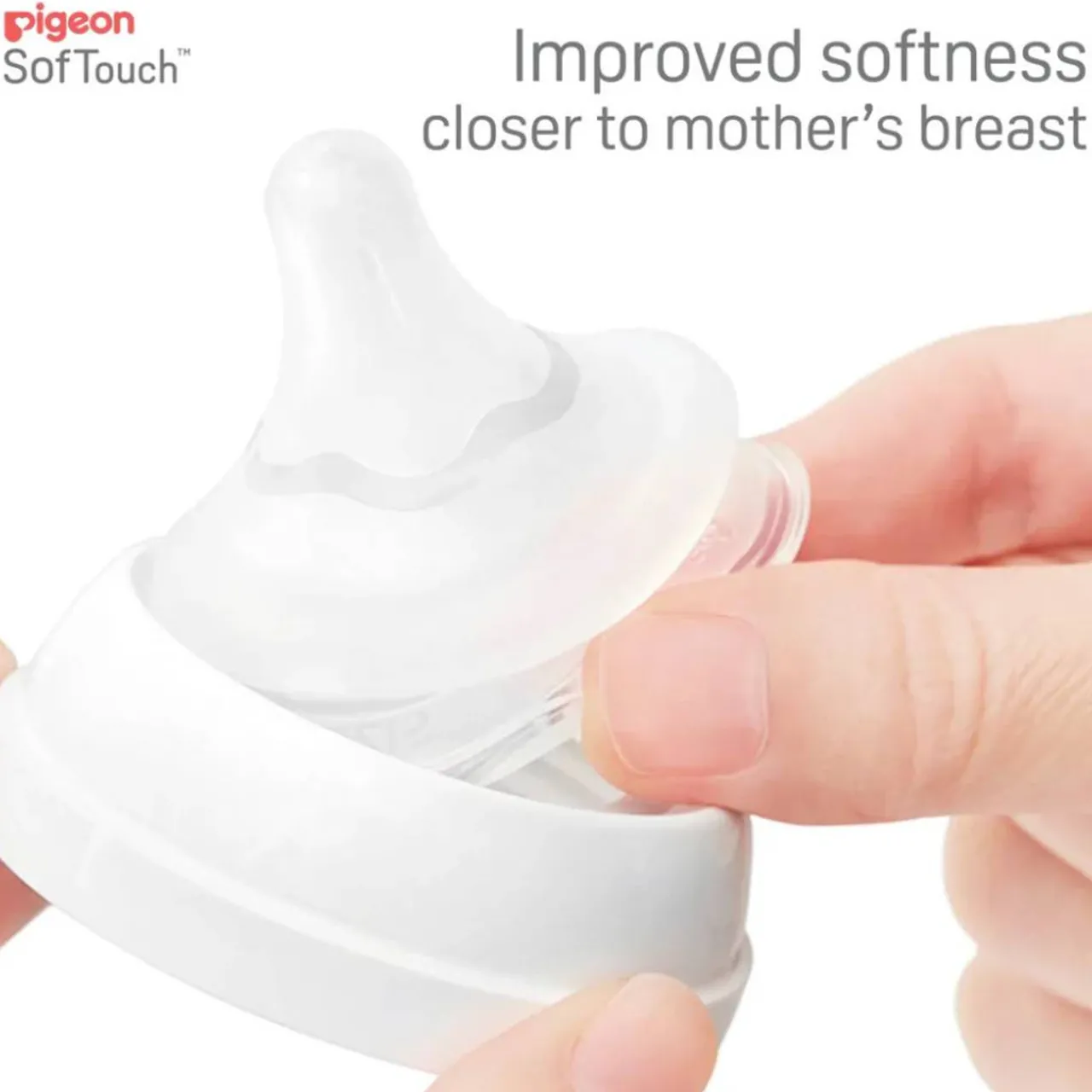 Bottles & Teats*Pigeon Baby Pigeon SoftTouch Wide Neck Bottle PP Twin Pack