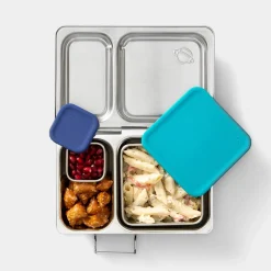 Lunchbox Accessories*PlanetBox Launch Big Square Dipper Teal