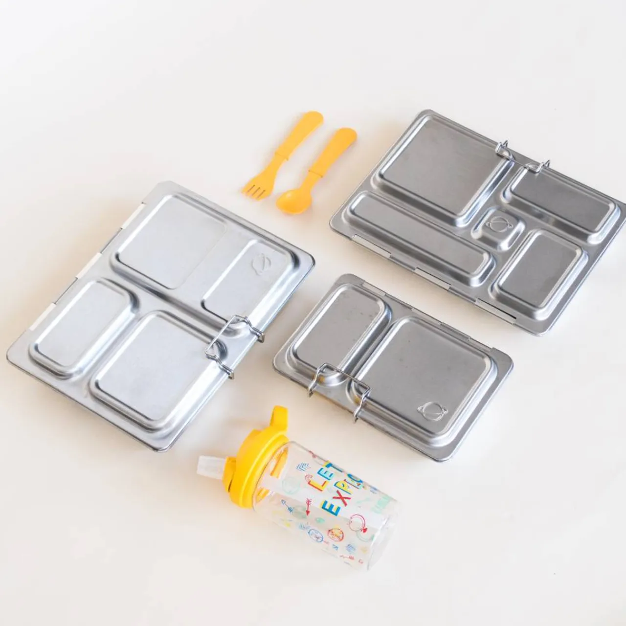 Lunchboxes, Snackboxes & Snack Bags|Lunch Boxes, Snack Boxes & Insulated Bags*PlanetBox Stainless Steel Lunchbox - Rover PlanetBox Stainless