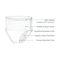 Maternity Bras & Underwear|Recovery*The Sleep Store Postpartum & Maternity Disposable Underwear 10-pack