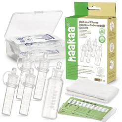 Breast Pumps & Accessories|Breast Pumps & Accessories*Haakaa Pre-Sterilised Multi-Size Silicone Colostrum Collector Pack