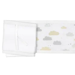 Safe Sleep*BreathableBaby Print Breathable Mesh Cot Liner - 4 Sides