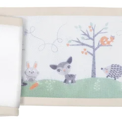 Safe Sleep*BreathableBaby Print Breathable Mesh Cot Liner - 4 Sides