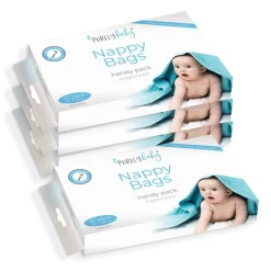 Nappies, Wipes & Wet Bags*Purely Baby Nappy Bags - Pack of 50 bags