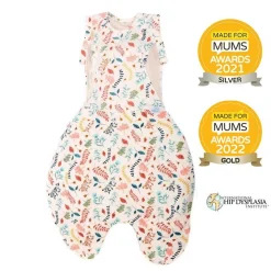 Fitted Swaddles*Purflo 2.5 tog Swaddle to Sleep Bag - All Seasons