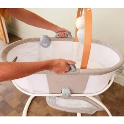 Bassinets & Co-Sleepers*Purflo PurAir Breathable Bassinet - Clearance Pebble