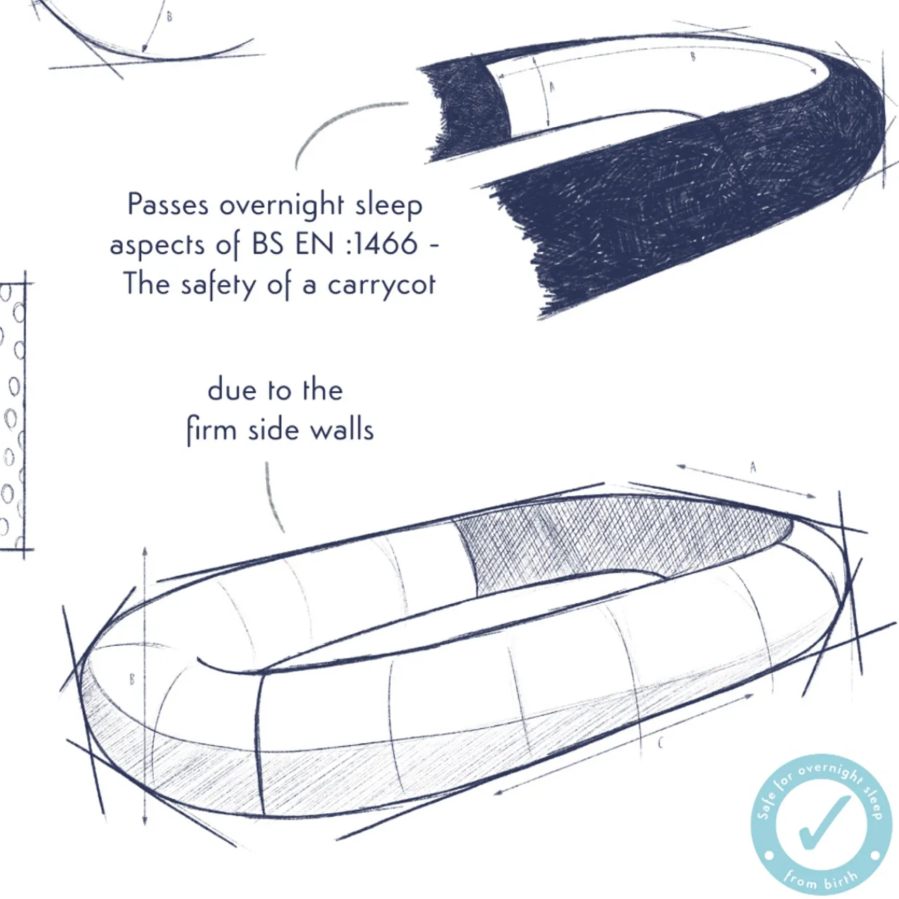 Travel Cots & Beds|Bassinets & Co-Sleepers*Purflo Sleep Tight Baby Bed