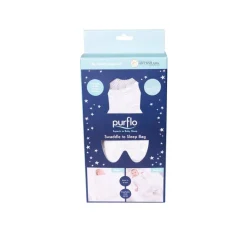Fitted Swaddles|Summer Sleeping Bags*Purflo Swaddle to Sleep Bag - Lightweight 0.5 tog