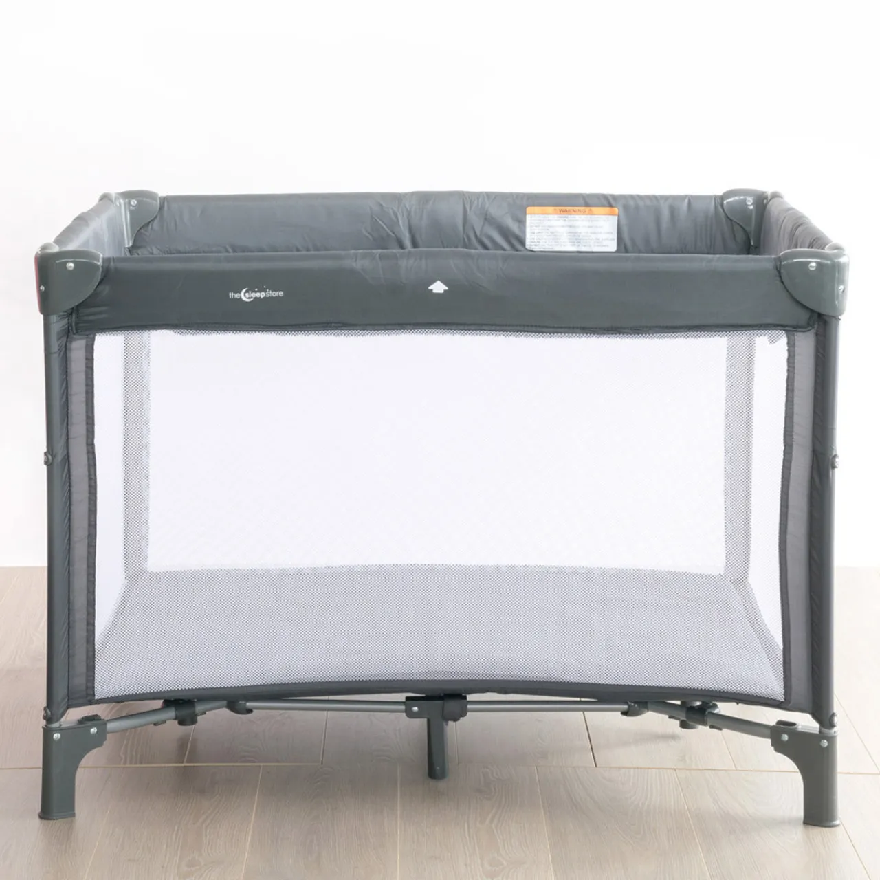 Travel Cots & Beds|Cots*The Sleep Store Quest Portacot with Bassinet - Grey