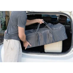 Travel Cots & Beds|Cots*The Sleep Store Quest Portacot with Bassinet - Grey