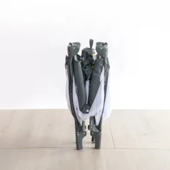 Travel Cots & Beds|Cots*The Sleep Store Quest Portacot with Bassinet - Grey