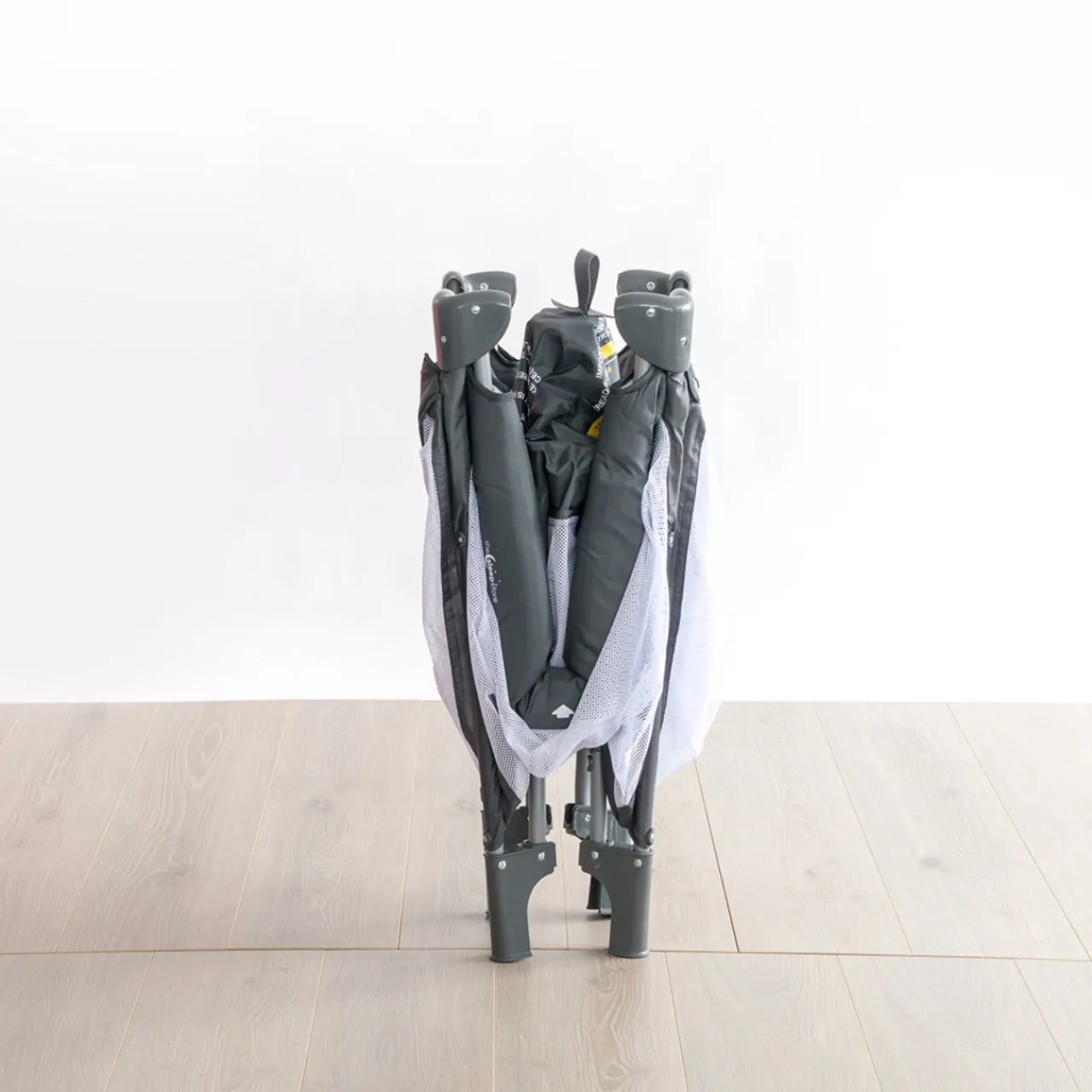 Travel Cots & Beds|Cots*The Sleep Store Quest Portacot with Bassinet - Grey