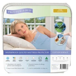 Mattress Protectors & Underlays*Protectabed Quilted Cotton Mattress Protector