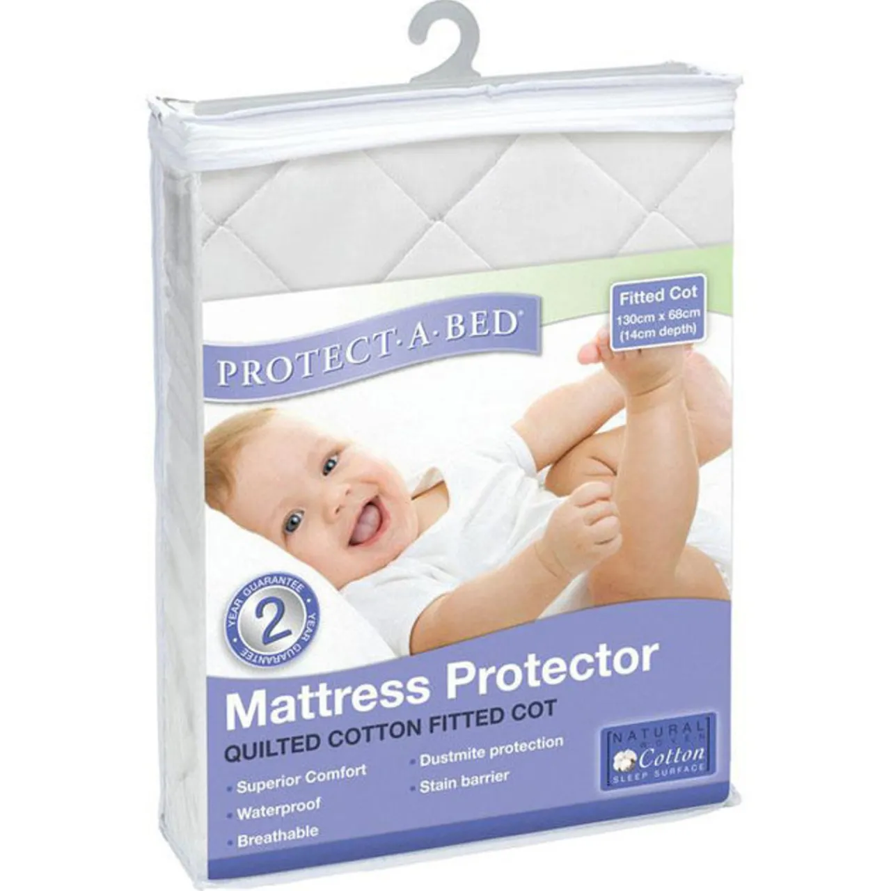 Mattress Protectors & Underlays*Protectabed Quilted Cotton Mattress Protector