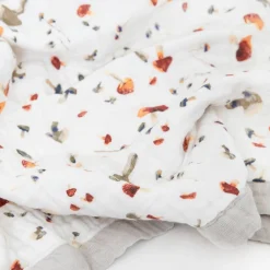 Baby Blankets & Quilts*Little Unicorn Quilted Cotton Muslin Baby Blanket