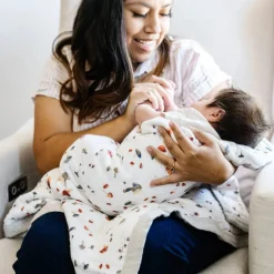 Baby Blankets & Quilts*Little Unicorn Quilted Cotton Muslin Baby Blanket