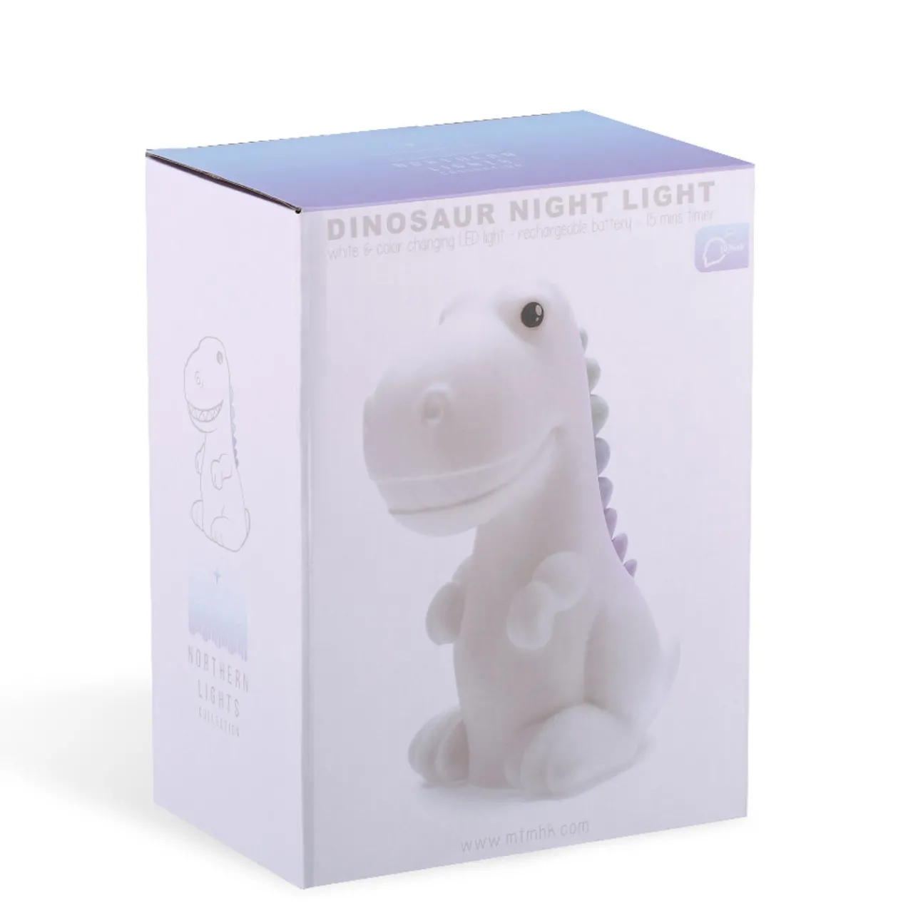 Night Lights|Night Lights*Stellar Haus Rechargeable Night Light - Devon the Dinosaur