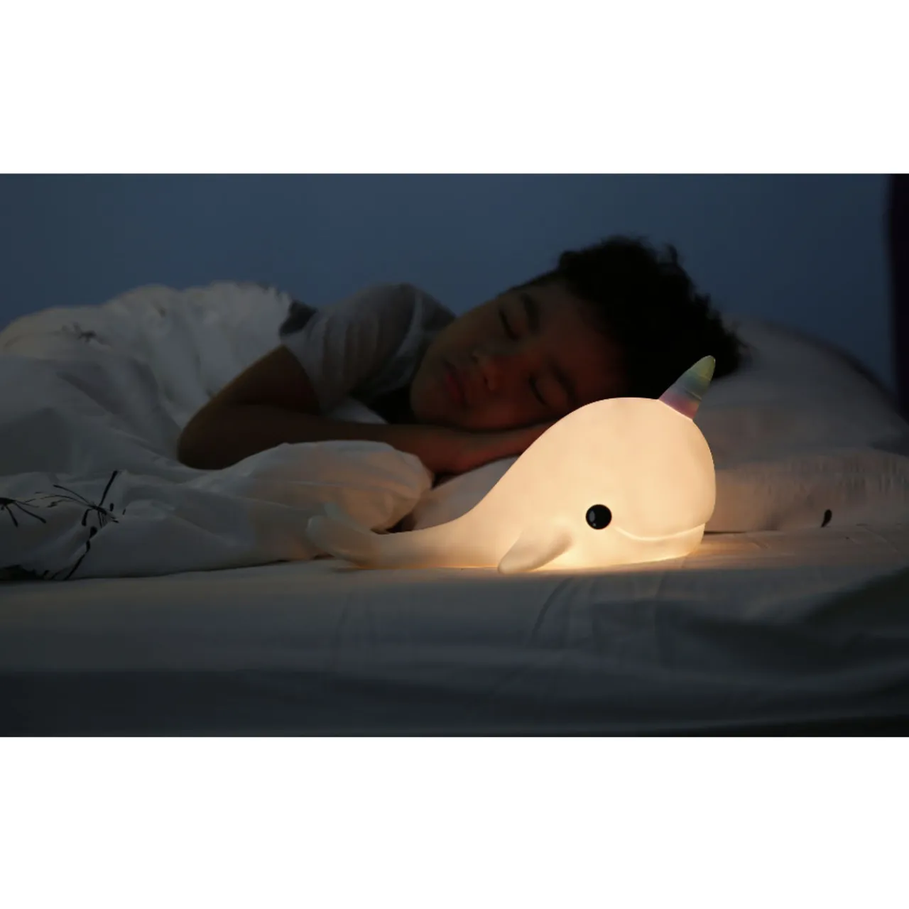 Night Lights|Night Lights*Stellar Haus Rechargeable Night Light - Narwhal