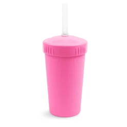 Sippy & Starter Cups*Re-Play Straw Cup with Silicone Straw