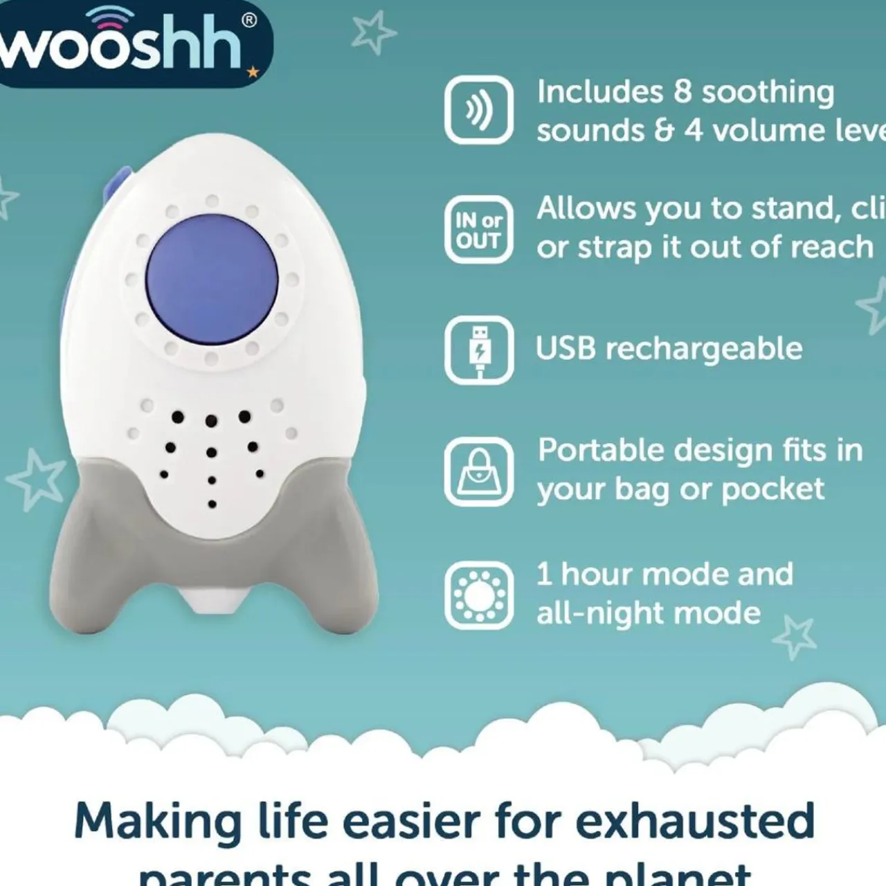 White Noise*Rockit - Wooshh Sound Soother